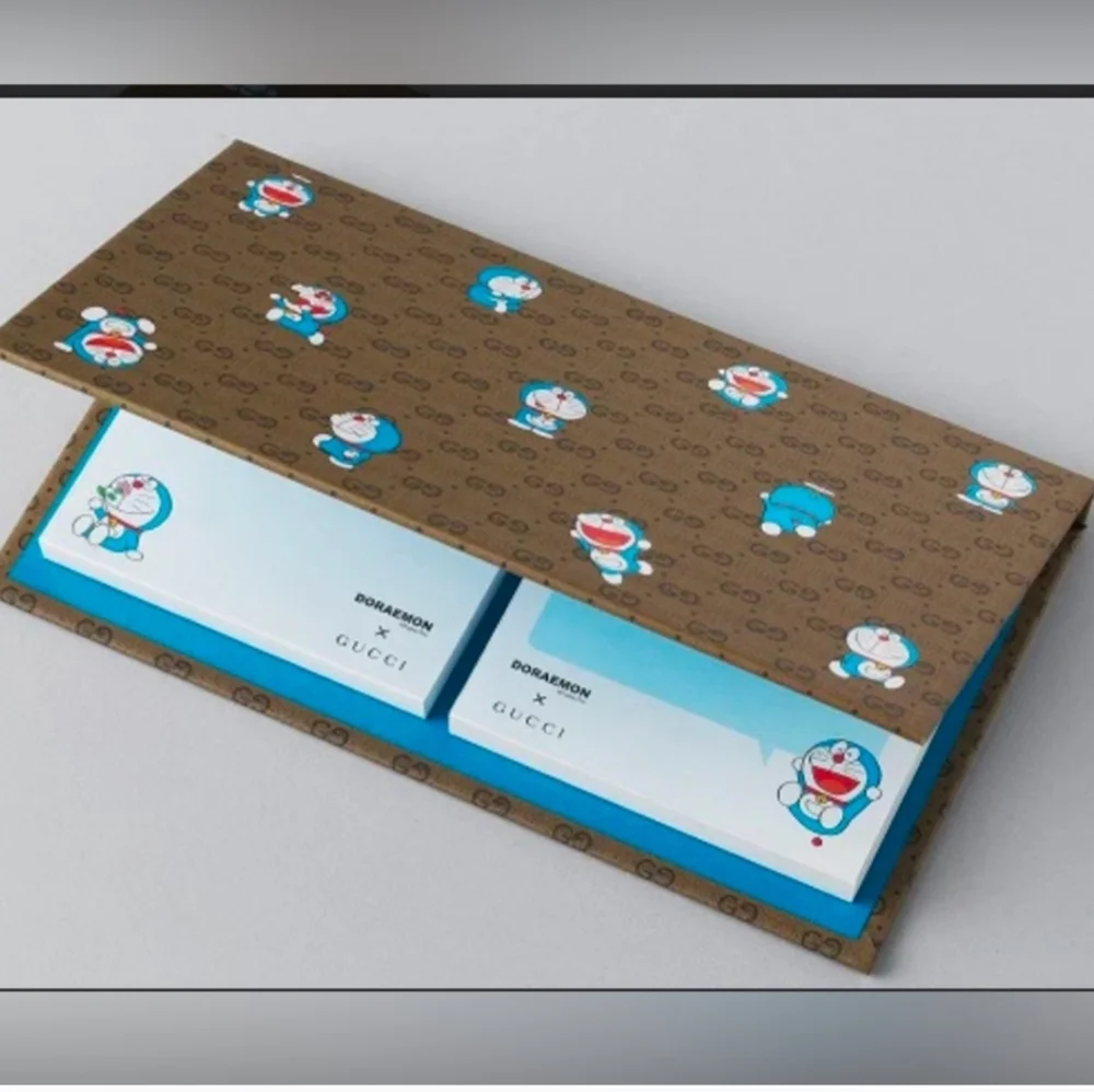Gucci & Doraemon Special Limited Edition Collaboration Authentic Dual Memo Pads